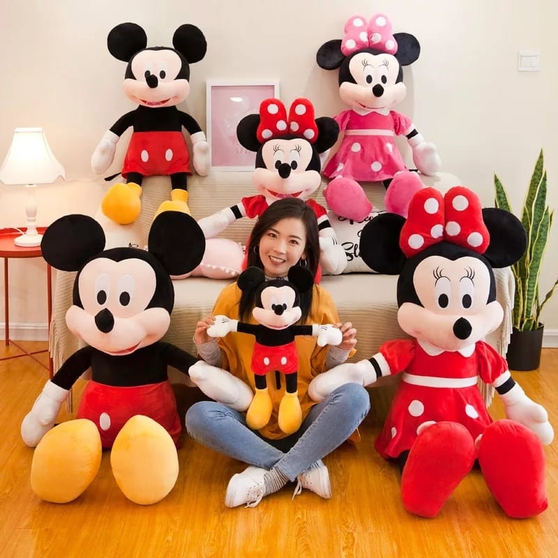 Mickey And Minnie Mouse Stuff Toy