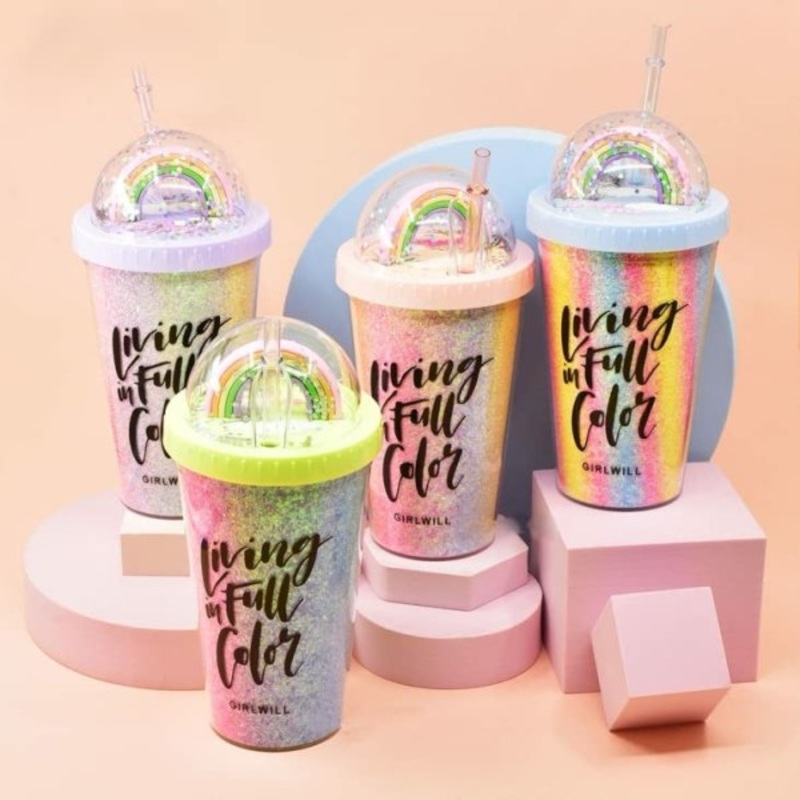 Multi Rainbow Sipper