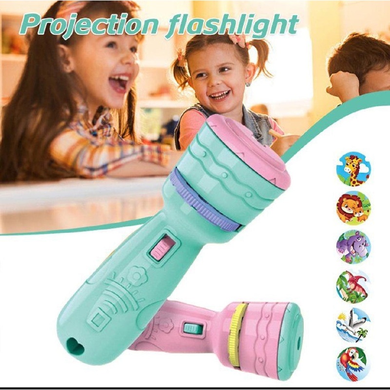 Projection Electric Torch Toy