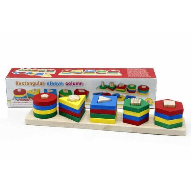 Rectangular Sleeve Wooden Column