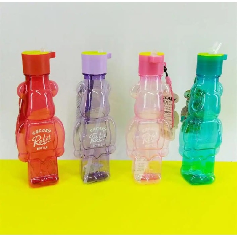 Teddy Robot Water Bottle