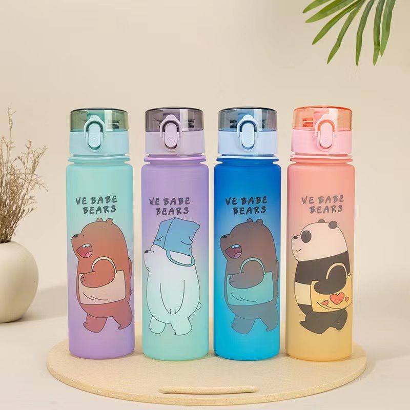 We Bare Bear Water Bottle