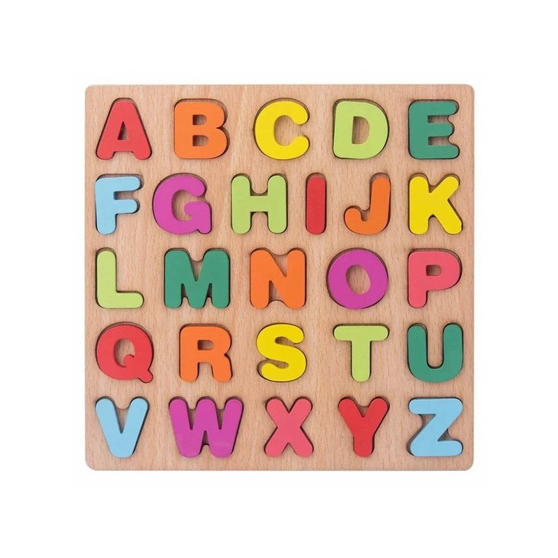 Wooden ABC Puzzle Board