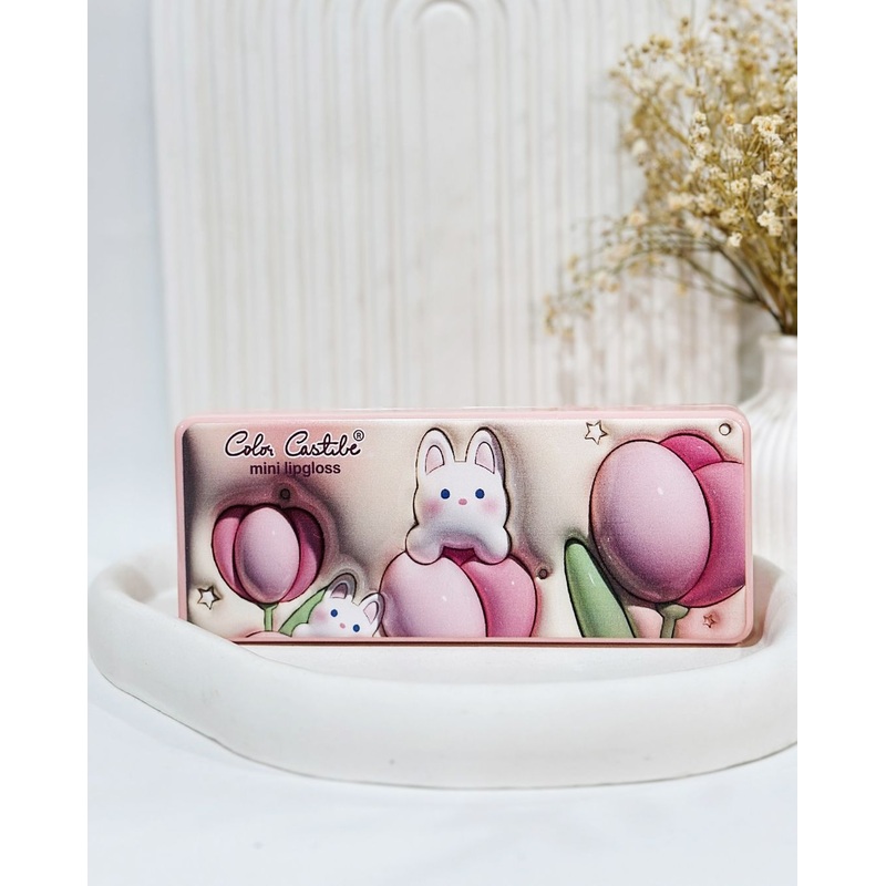 Color Castle Tulip Bunny Lip Gloss set