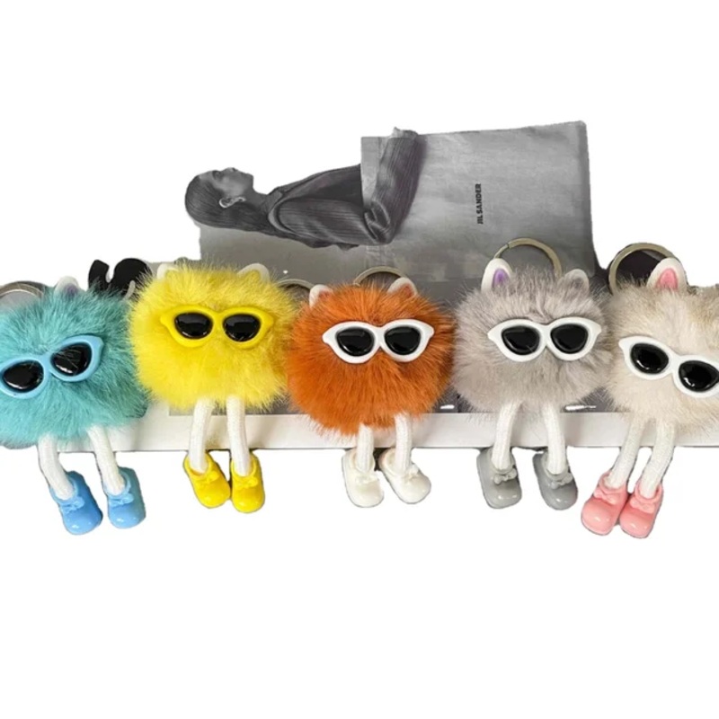 Fur Key Chain