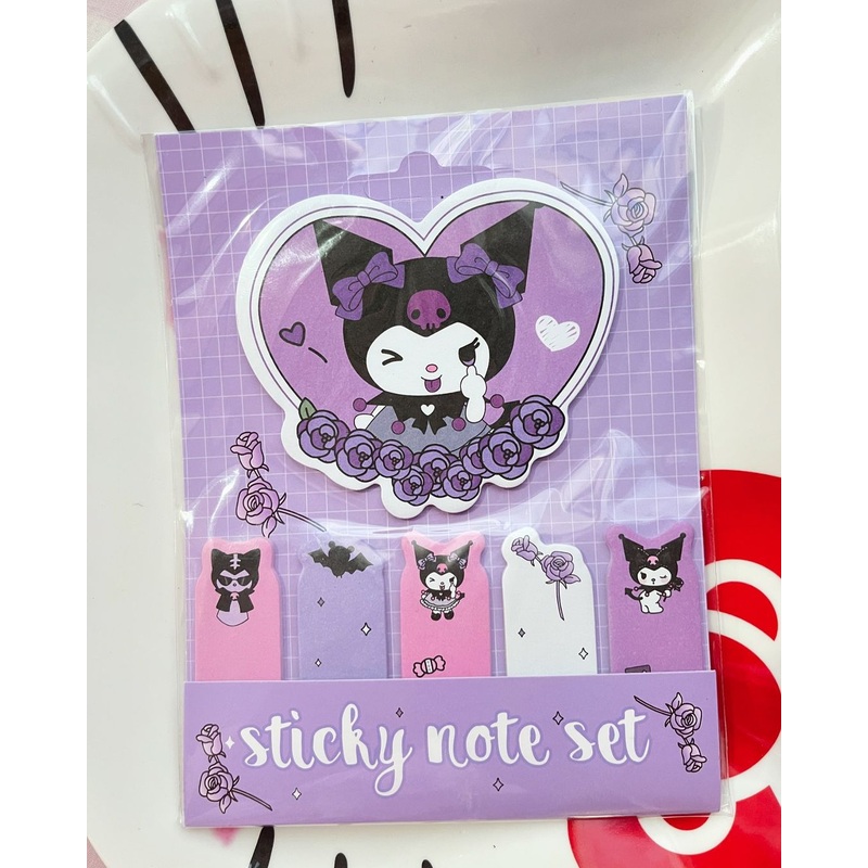 Kuromi Sticky Notes