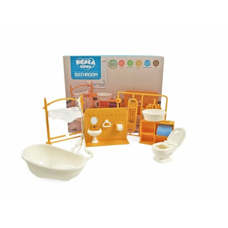 Miniature Bath Room Furniture Set