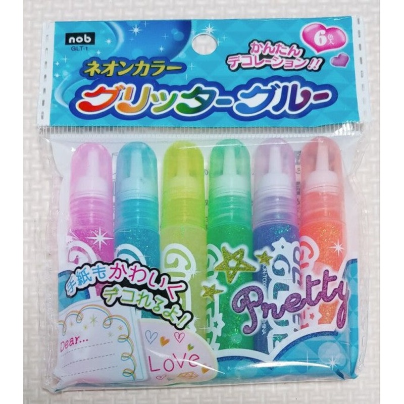 Neon Glitter Glue Pack