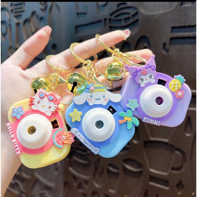Sanrio Projection Camera Keychain
