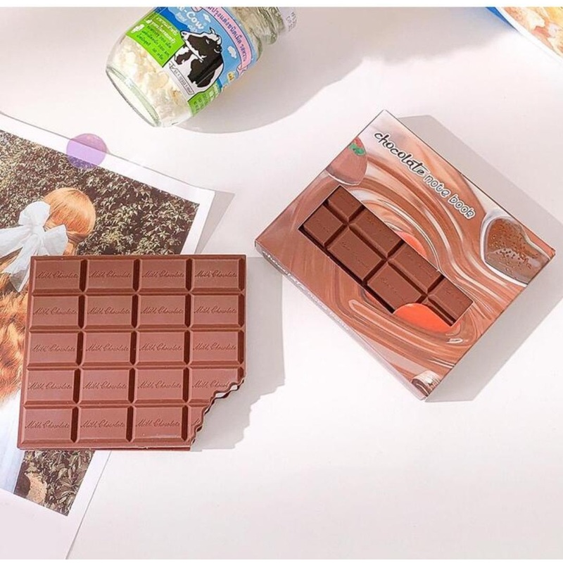 Scented Chocolate Biscuit Notepad