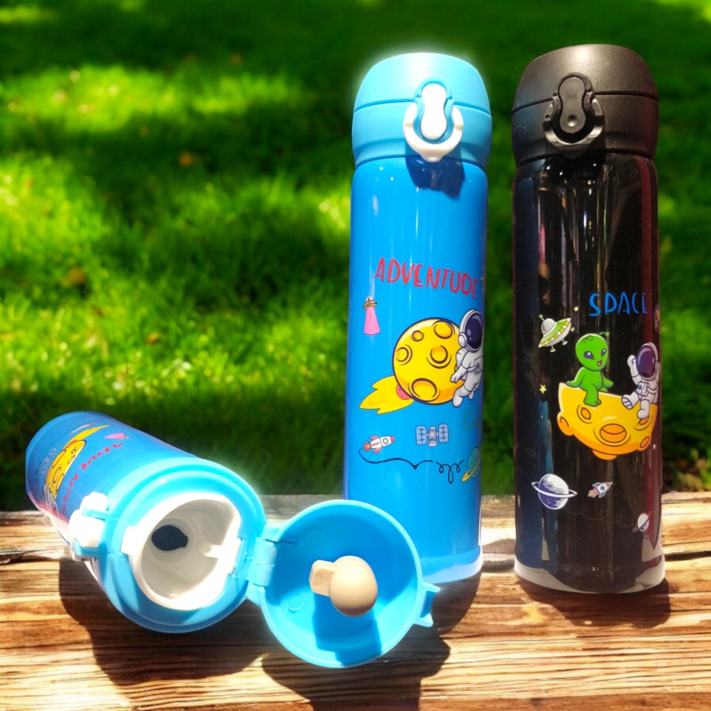 Spaceship Insulated Steel Water Bottle