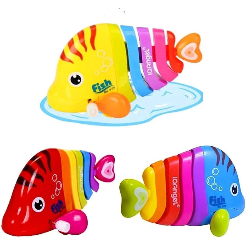 Wind up Colourful Fish