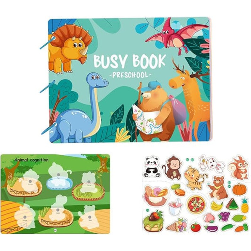 Busy Activity Book For Toddlers Pre School