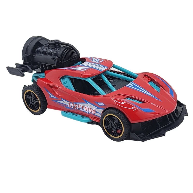 Diecast Pull Back Spray Car With Sound