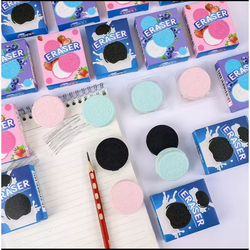 Oreo Pencil Eraser
