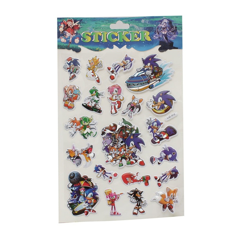 Sonic 3D Stickers