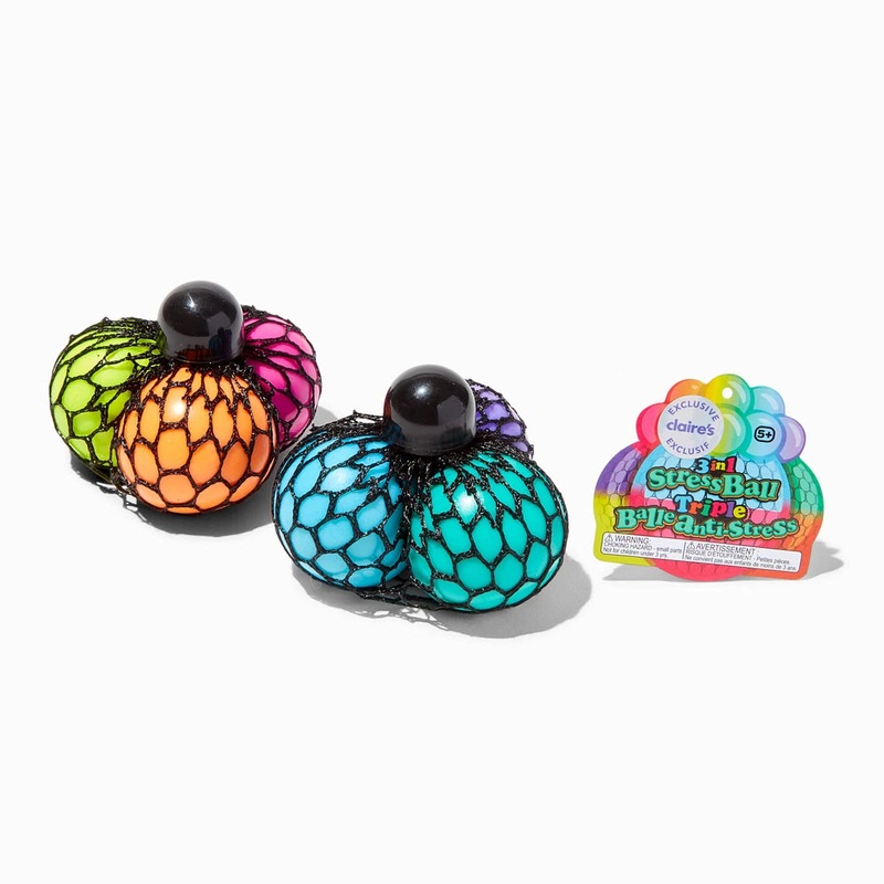 3-in-1 Neon Triple Mesh Ball  Exclusive Fidget Toy