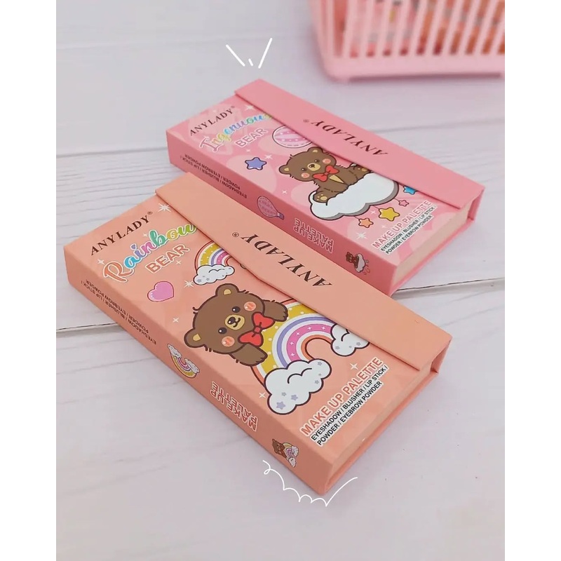 Anylady Rainbow Bear Makeup Pallete