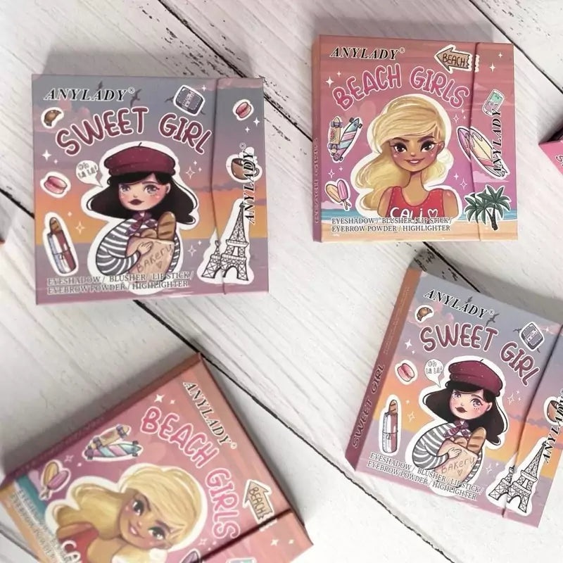 Anylady Sweet Beach Girl All In One Makeup Pallette
