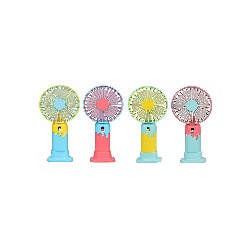 Chargeable Hand Fan With Stand