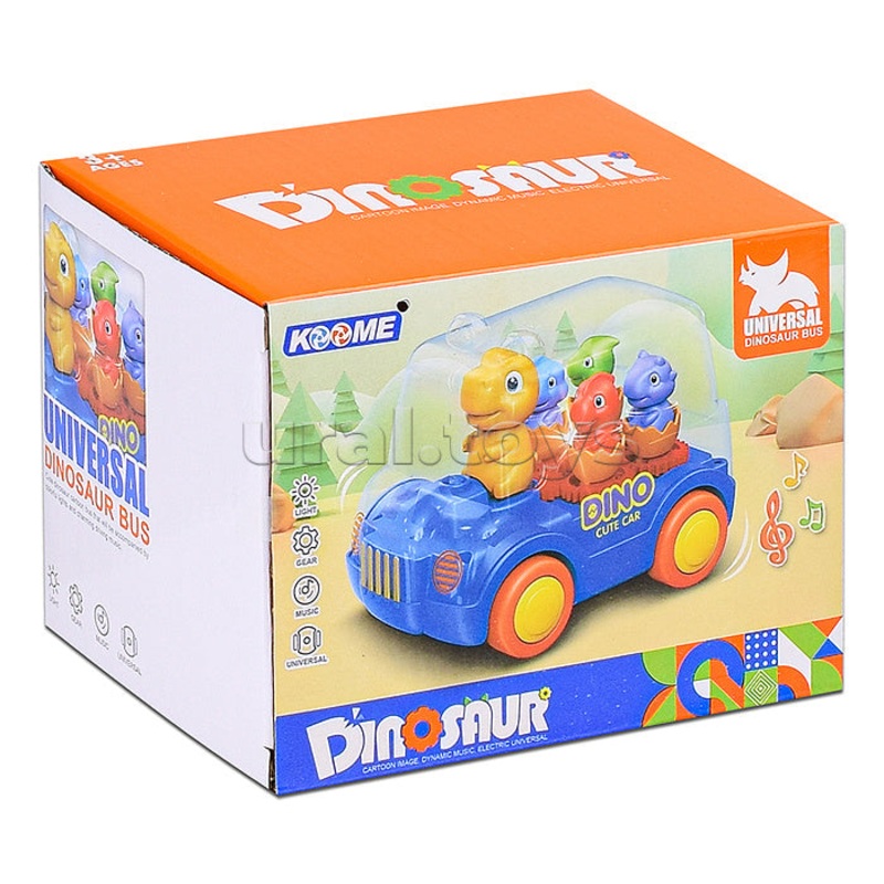 Dinosaur Car With Music And Lights