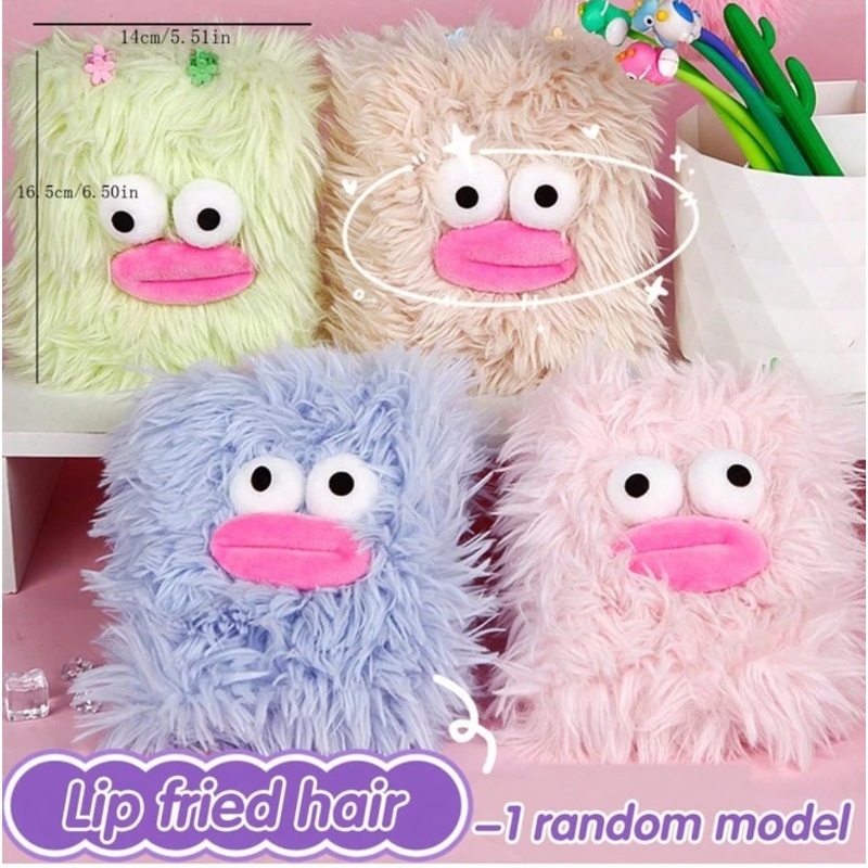 Lip Fried Hair Monster Diary | Note Book