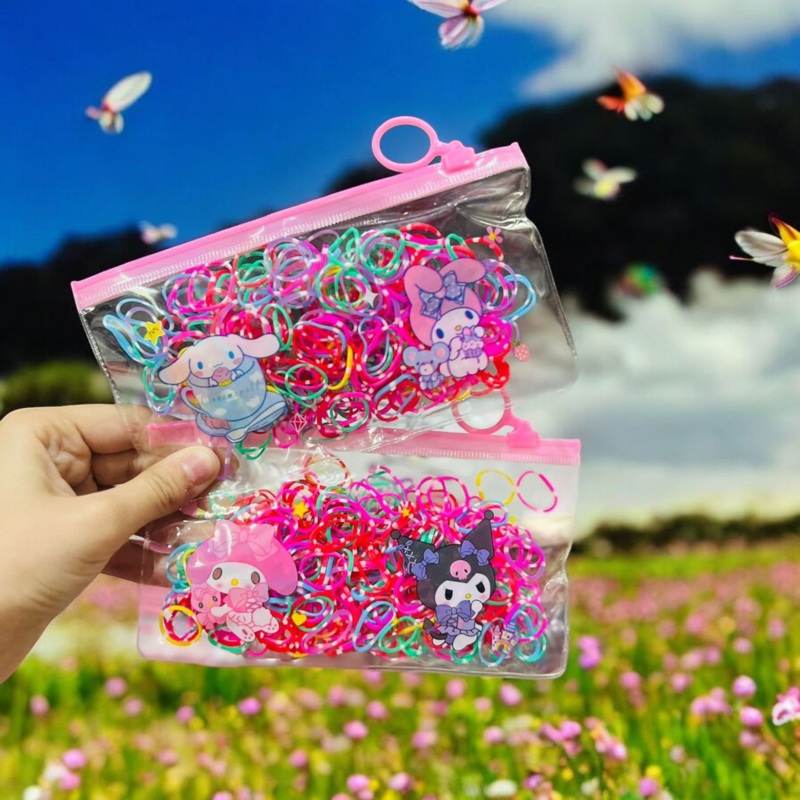 Sanrio Colorful Elastic Hair Bands Set