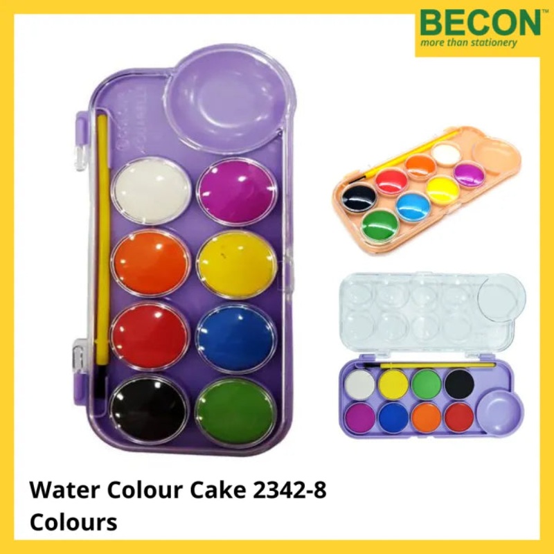 Water Colour Cake Palette