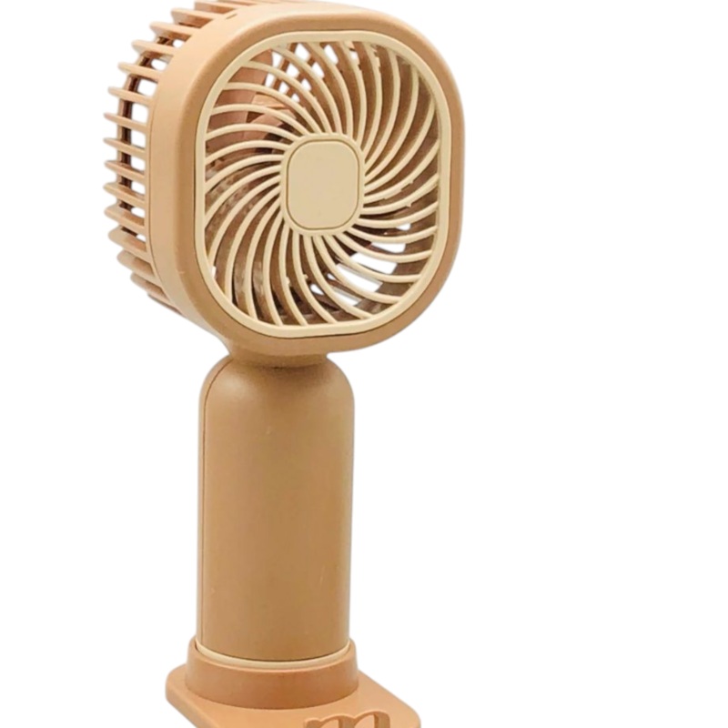 Capybara Chargeable Hand Held Fan With Stickers