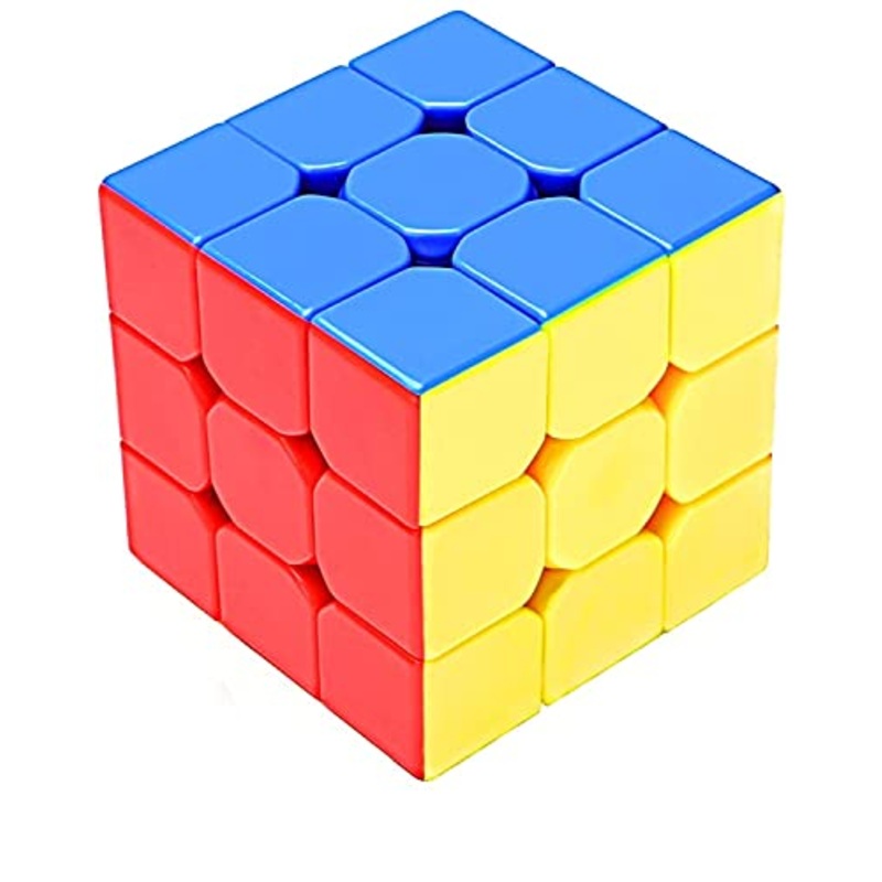 Cubes 3×3 High Speed Sticker Less Magic Puzzle Cube Game Toy (3×3)