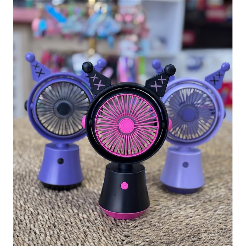 Kuromi Chargeable Hand Fan