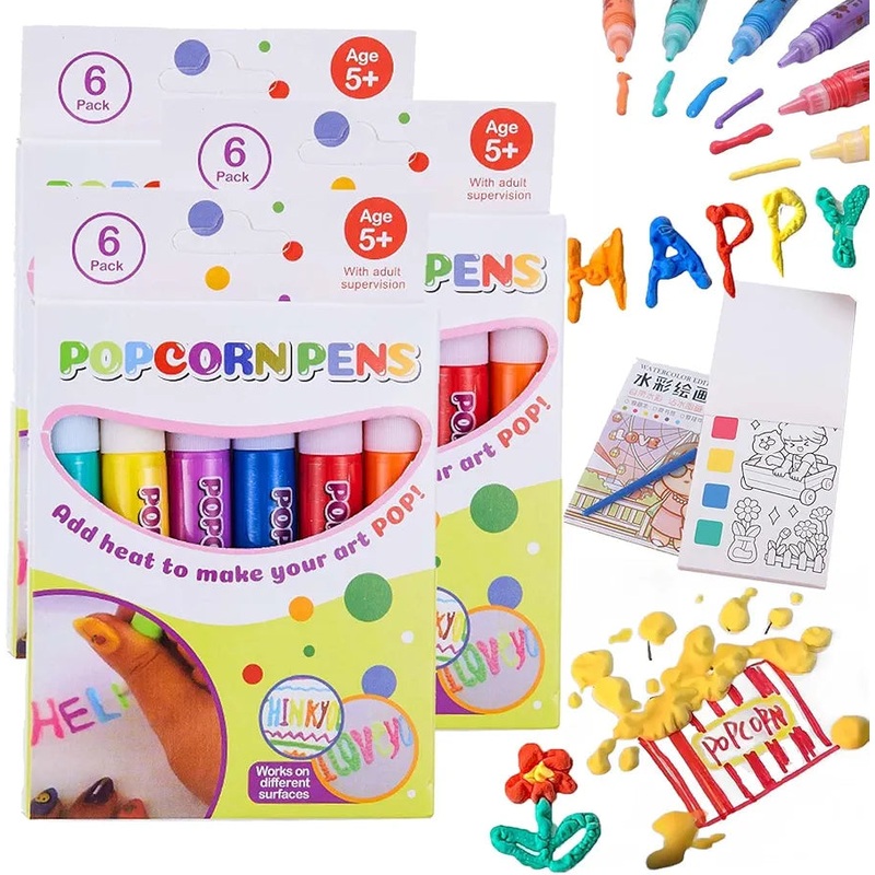 Magic Popcorn Marker Pens