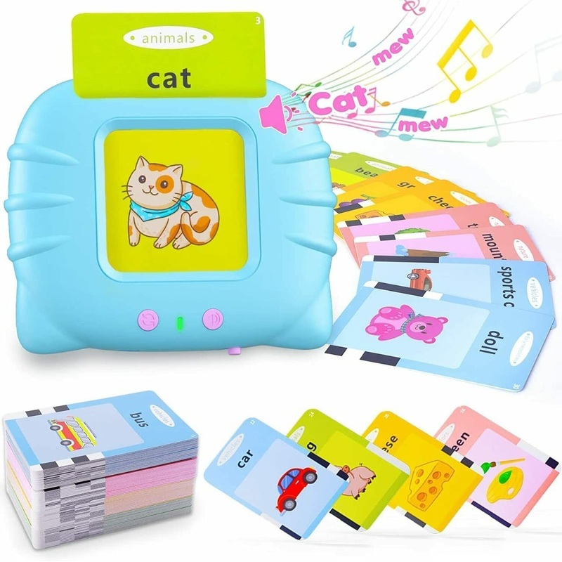 Toys Educational Learning Talking Flash Cards for 2 Year Old Kids Boys Girls Baby Montessori Toys