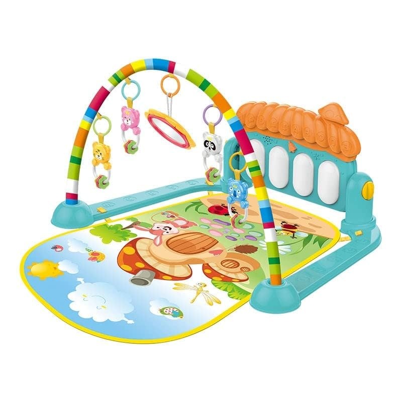Baby Products Musical Keyboard Mat Piano Gym Mat Gym & Fitness Rack,Pack of 1 Set, Multicolor