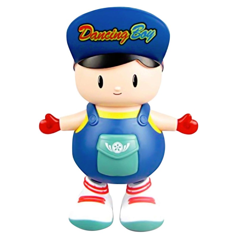 Bump and Go Electric Dancing Boy Cute Music Light Toy, Dancing Toy, Battery Operated Toy,Kids Baby Electric Toys with Light and Music (Multicolor)