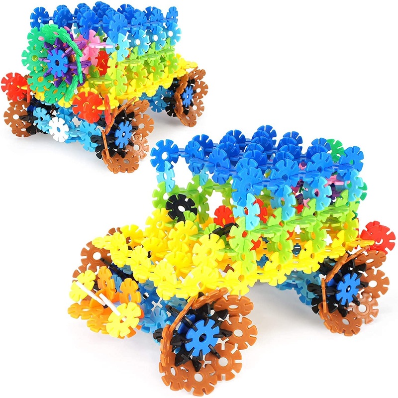 DIY Puzzle Building Blocks Game Toys for Kids Educational Blocks Learning Puzzle Learning Toy for Kids (110+ Cross Discs)