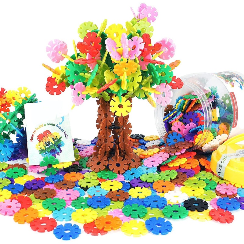 DIY Puzzle Building Blocks Game Toys for Kids Educational Blocks Learning Puzzle Learning Toy for Kids (110+ Discs Puzzle)