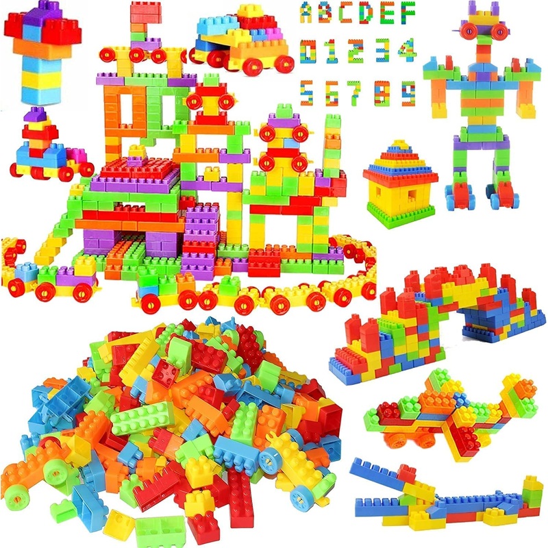 DIY Puzzle Building Blocks Game Toys for Kids Educational Blocks Learning Puzzle Learning Toy for Kids (69+ Pcs)