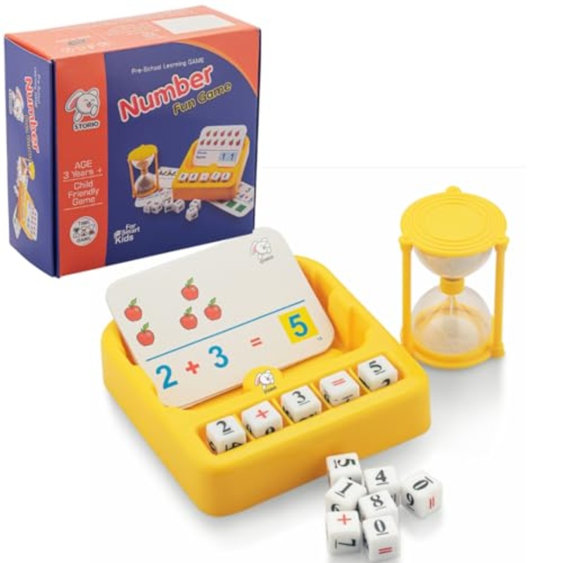 Number Perfect Game Fun Way of Learning Numbers and Remembering Them – Yellow