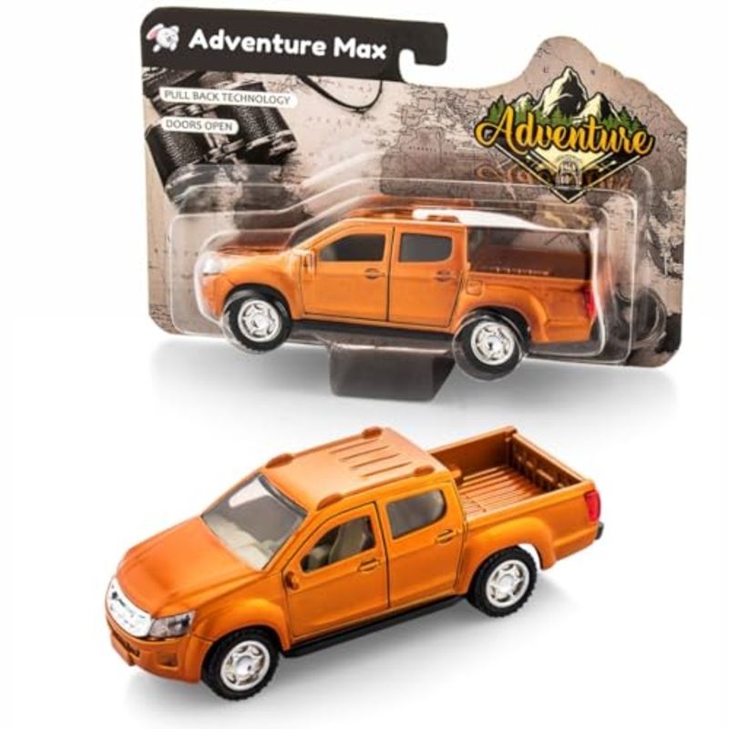 Toy Car for Kids Explorer Adventure D Max Model 4×4 Look Sports Off Road Toys Cars | Material : Plastic – Orange