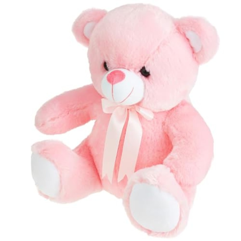 Toy Cute Huggable Teddy Bear | 30 cm | Plushie Soft Toys for Kids | Plush Soft Toys for Baby Boys and Girls Kids – Pink | Best Gift