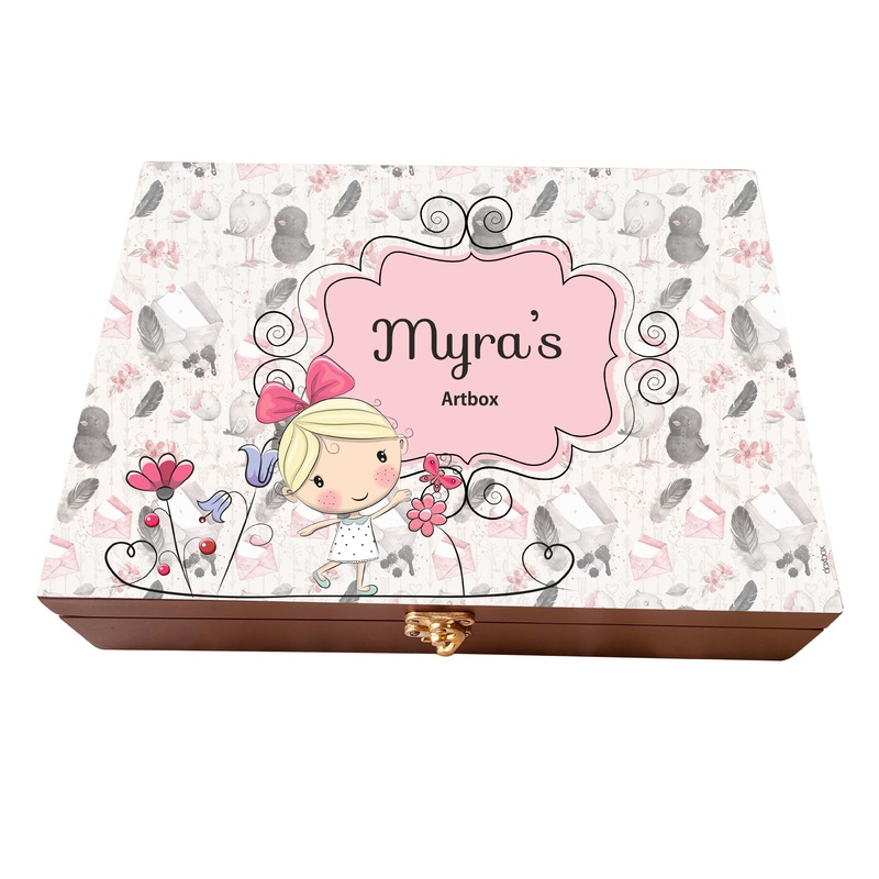 Artbox – Girl With Butterfly