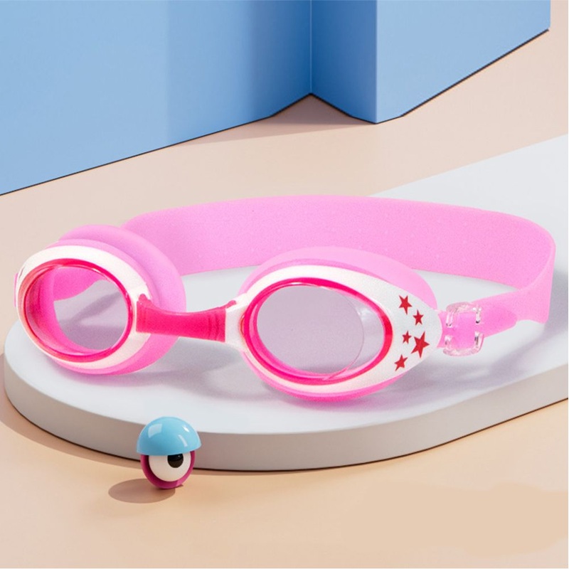 Little Surprise Box , Starry Pink  Anti Fog UV Protection Leakproof Design Swim Goggles for Kids, 3yrs  – 8yrs