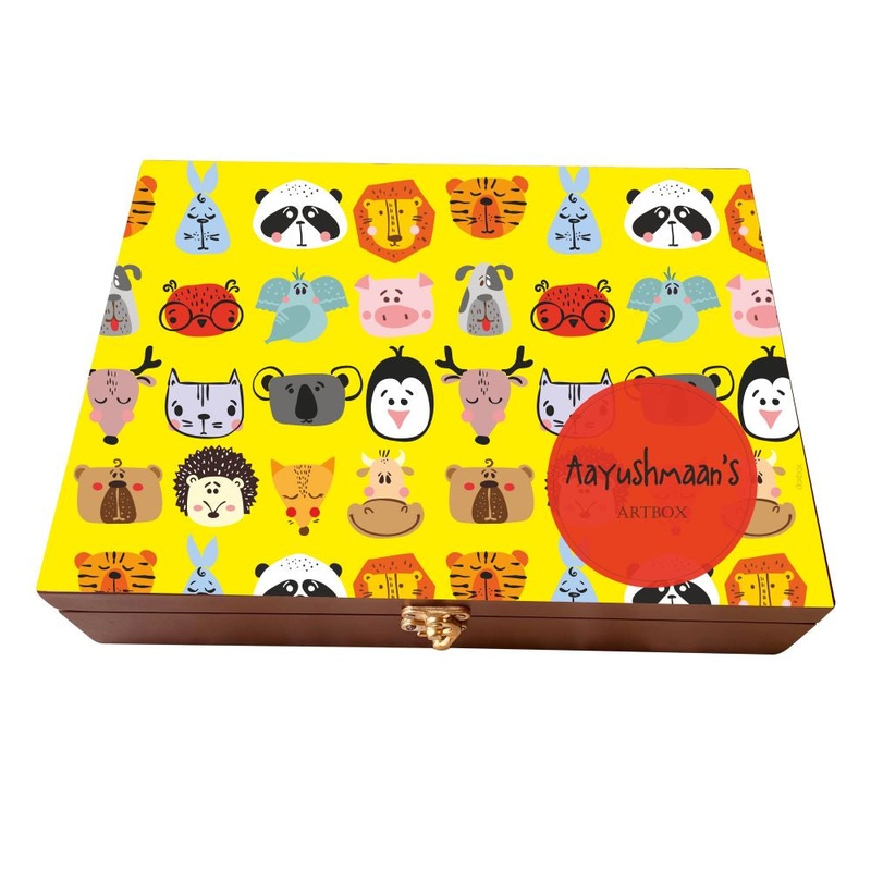 Personalised  Artbox – Animal Faces
