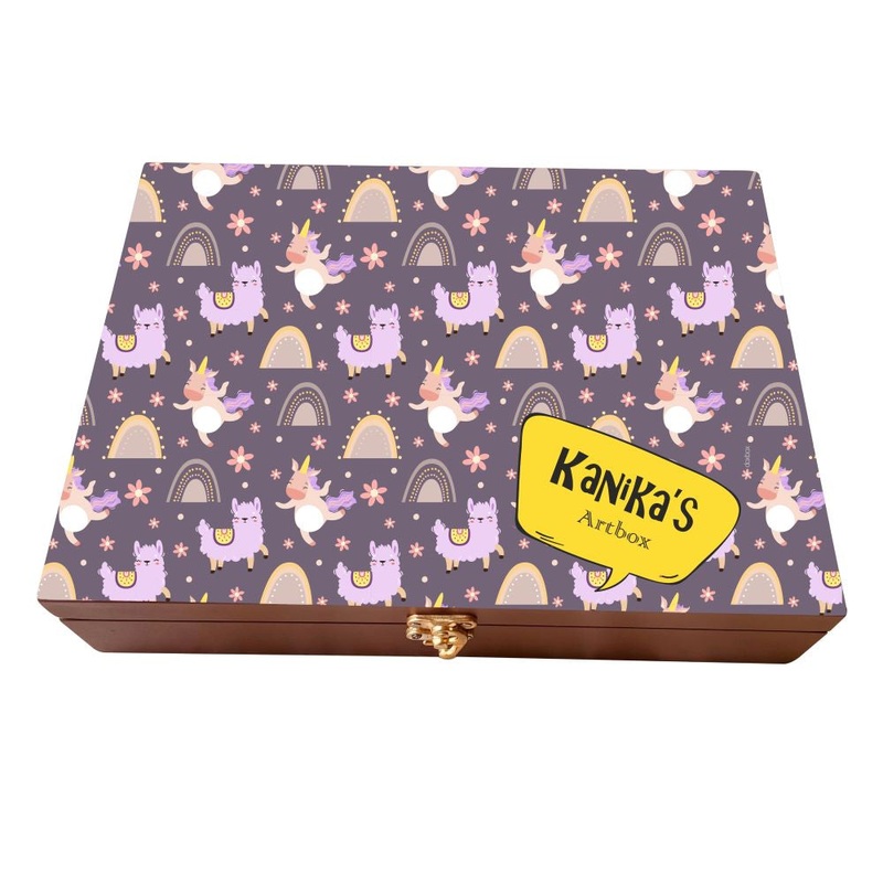 Personalised Artbox – Llama & Friends