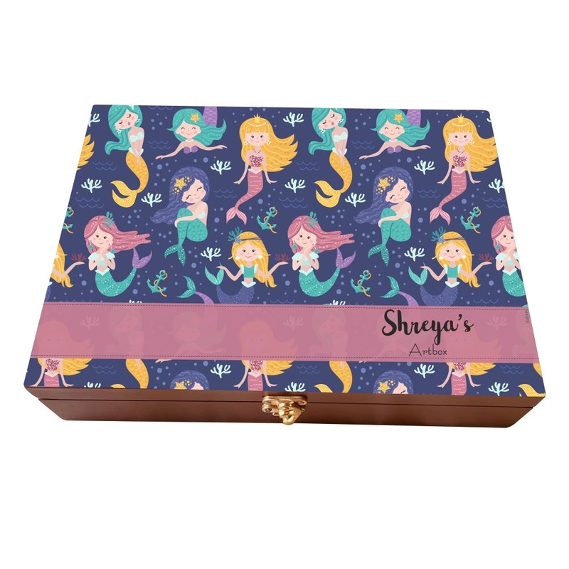 Personalised Artbox – Mermaid Pattern