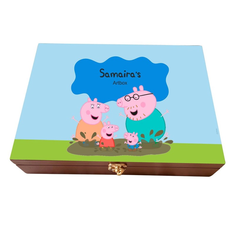 Personalised Artbox – Peppa Pig