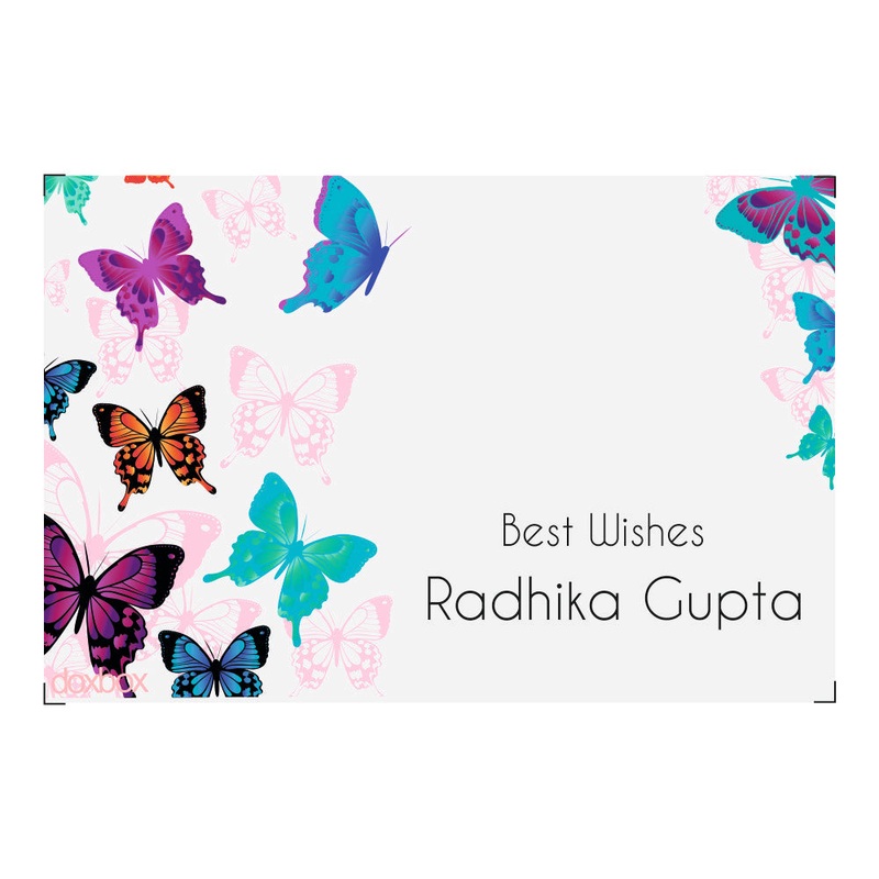 Personalised Gift Tags – Butterfly