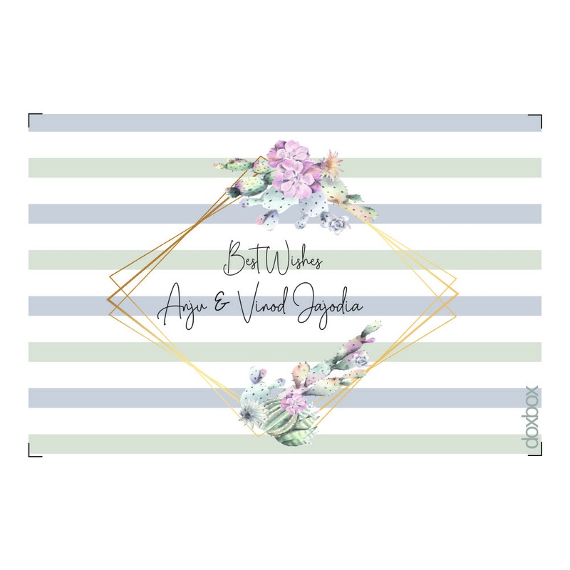 Personalised Gift Tags – Cactus