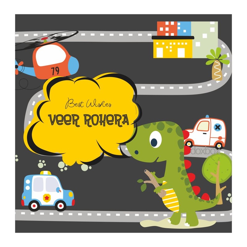 Personalised Gift Tags – Dinosaur